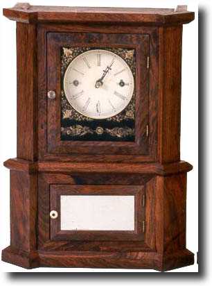 ATKINS SHELF CLOCK (Bristol, CT c. 1850) — Antique Clocks Price Guide