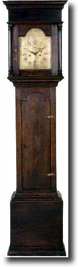 VERY RARE JACOB JONES TALL CASE (Pittsfield, NH, late 18th century) — Antique Clocks Price Guide