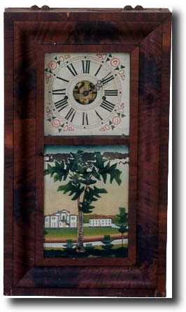 RARE JOSEPH IVES OGEE SHELF CLOCK (Bristol, CT c. 1850) — Antique Clocks Price Guide