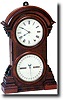 SETH THOMAS No. 6 DOUBLE DIAL CALENDAR CLOCK (Thomaston, CT c. 1875)