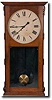 UNUSUAL ITHACA WALL REGULATOR (Ithaca, NY c. 1880)