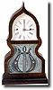 RARE J.C. BROWN ACORN SHELF CLOCK (Bristol, CT c. 1850)