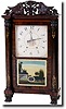 VERY RARE BISHOP AND BRADLEY SHELF CLOCK (Watertown, CT c. 1825)
