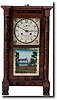 EXTREMELY RARE CURTIS & CLARK SHELF CLOCK (Plymouth, CT 1826)
