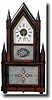 BIRGE AND FULLER STEEPLE ON STEEPLE SHELF CLOCK (Bristol, CT c. 1840)