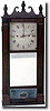 MERRIMAN & IVES MIRROR SHELF CLOCK (Bristol, CT c. 1820)