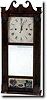 IVES AND LEWIS MIRRORED SHELF CLOCK (Bristol, CT c. 1820)