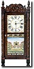 RARE RODNEY BRACE SHELF CLOCK (Northbridge, MA c. 1830)