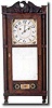 SILAS HOADLEY SHELF CLOCK (Plymouth, CT c. 1830)