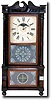 BIRGE AND MALLORY EMPIRE SHELF CLOCK (Bristol, CT c. 1830)