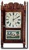 JEROME & DARROW SHELF CLOCK (Bristol, CT c. 1830)