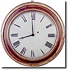 E. & A. INGRAHAM GALLERY CLOCK (Bristol, CT c. 1840)