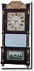 C. & L.C. IVES TRIPLE DECKER SHELF CLOCK (Bristol, CT c. 1840)
