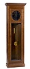 Signed Arts and Crafts Period American Chestnut Tall Case Clock,