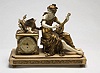Bayard French Figural Clock,