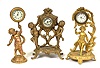 Three Figural Novelty Clocks,
