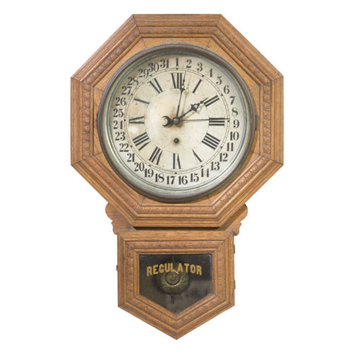 Sessions Calendar Clock, — Antique Clocks Price Guide