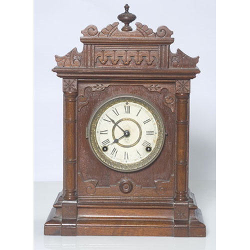 Seth Thomas Victorian Mahogany Bracket Clock, — Antique Clocks Price Guide
