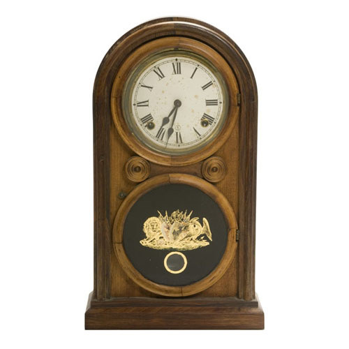 Ingraham Venetian No. 2 Shelf Clock, — Antique Clocks Price Guide