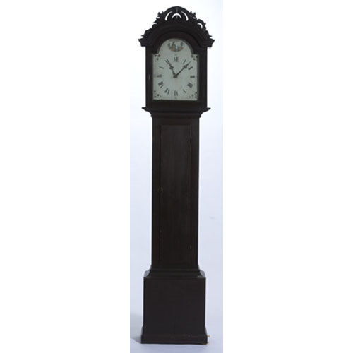 New England Federal Tall Case Clock, — Antique Clocks Price Guide