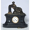 A. Waygand, Paris Figural Mantel Clock,