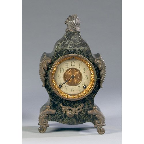 Ansonia Calais Shelf Clock, — Antique Clocks Price Guide