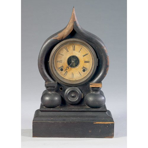 E. Ingram &amp; Co. Oriental Shelf Clock, — Antique Clocks Price Guide