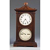 Seth Thomas Parlor Calendar No. 6 Walnut Shelf Clock,
