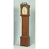 Luman Watson, Cincinnati Cherry Tall Case Clock, 