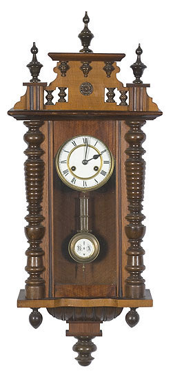 Vienna Regulator Wall Clock, — Antique Clocks Price Guide