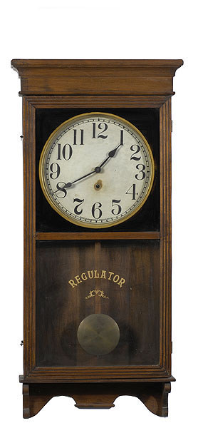 Sessions Regulator Wall Clock, — Antique Clocks Price Guide