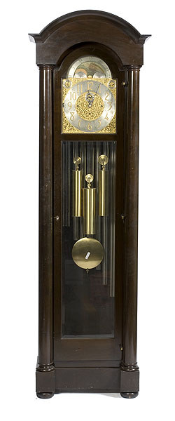 Herschede Pattern 86 Mahogany Tall Case Clock, — Antique Clocks Price Guide