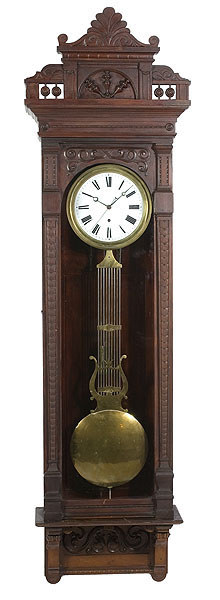 Jeweler's Regulator Clock, — Antique Clocks Price Guide