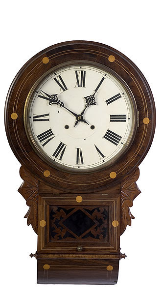 Fine Anglo American Waterbury Clock, — Antique Clocks Price Guide