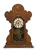General Fitzhugh Lee, Ingraham Pressed Oak Shelf Clock,