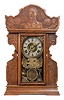 Welch Admiral Sampson Pressed Oak Shelf Clock,