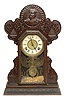 General Lee Pressed Oak Shelf Clock,