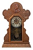 General Fitzhugh Lee, Ingraham Pressed Oak Shelf Clock,