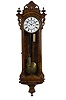 Fine Two-Weight Vienna Regulator Wall Clock,
