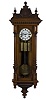 Jas. Muiringer Triple Weight Vienna Regulator Clock,