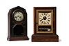 Two Early Rosewood Shelf Clocks,