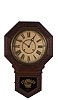Gilbert, Admiral Oak Drop Regulator Wall Clock,