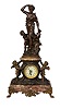 French Figural Clock,