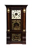 Seth Thomas Two-Tiered Half Column Shelf Clock,