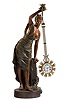 Six Foot Tall French Mystery Clock,