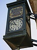 O.B. McClintock Co. Four Panel Bank Clock with Stained Glass Dials & Tubular Chimes,