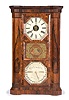 Seth Thomas Plymouth Hollow Double Dial Calendar Clock,