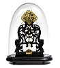 Atkins Skeleton Clock with Wagon Spring Movement,