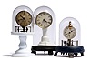 Three Domed Novelty Clocks Including Two Terry Examples,