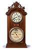 Ithaca Library No. 8 Double Dial Calendar Shelf Clock,